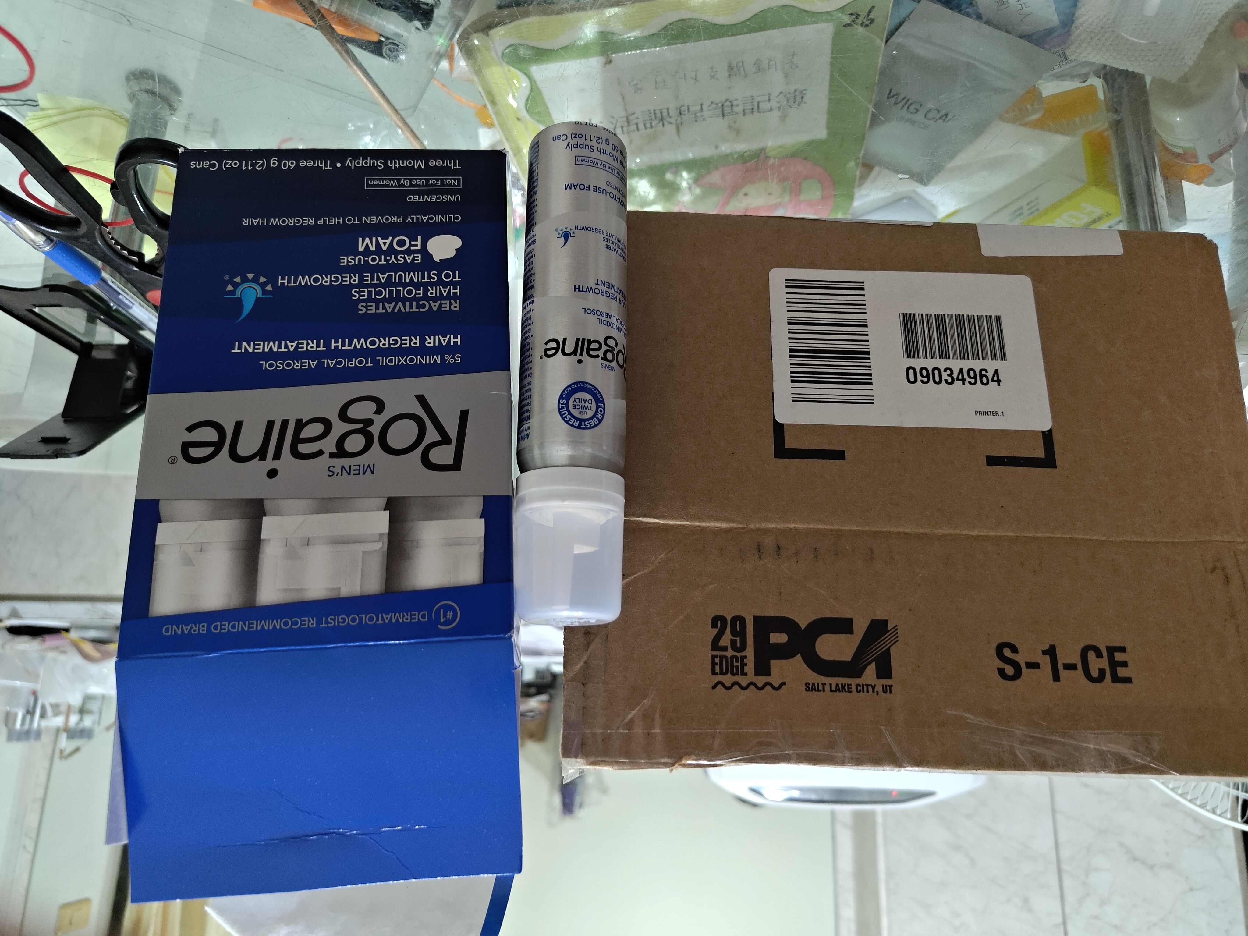 Rogaine 落健生髮慕斯美國代購開箱實拍