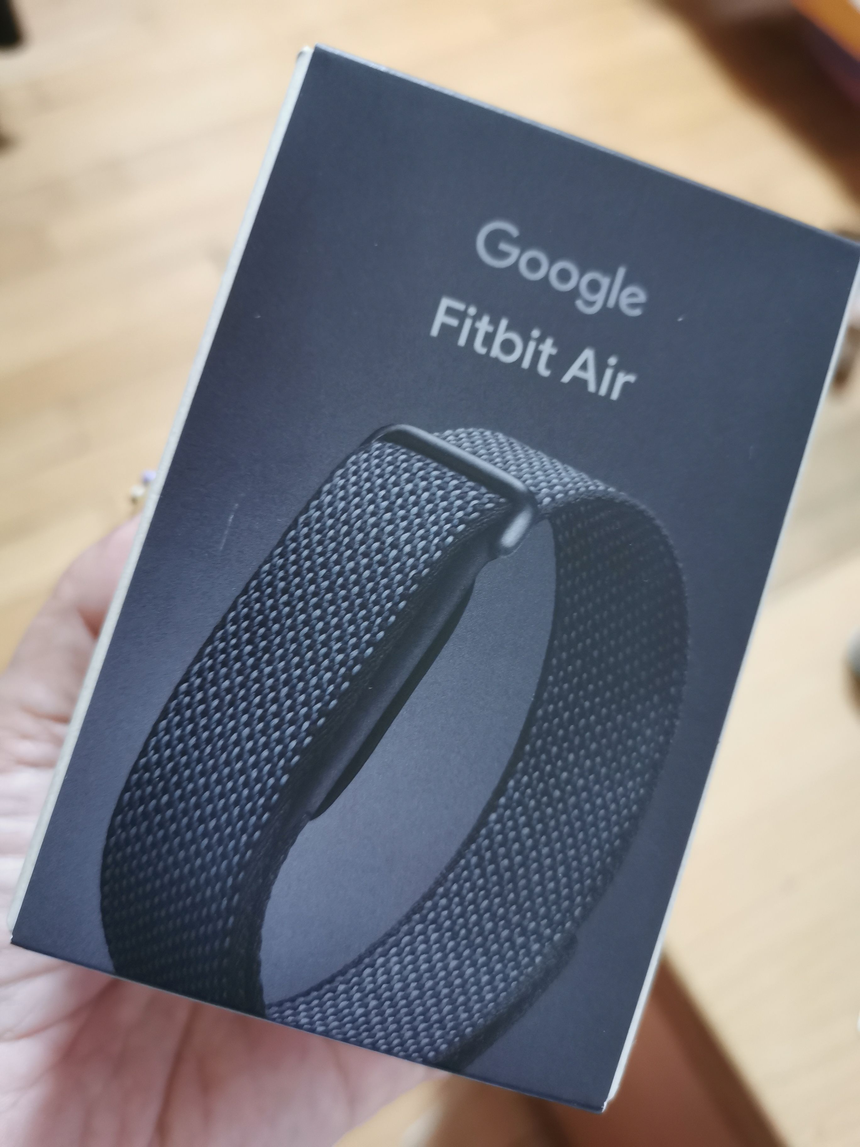 Google Fitbit Air 美國代購開箱實拍
