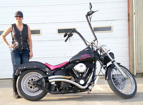 Vixen Motorcycle Vest - Fox Creek Leather